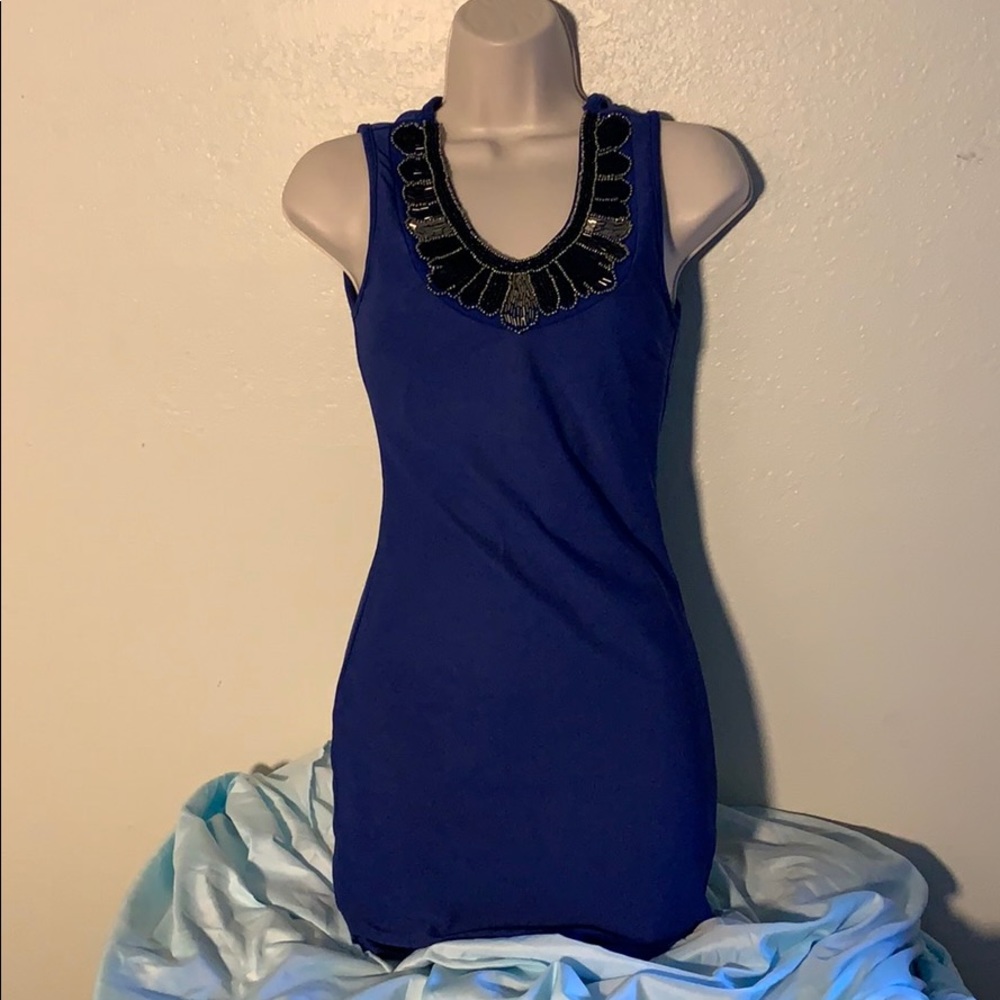 Charlotte Russe bodycon embellished dress